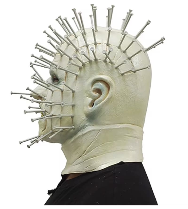 Pinhead маска hellraiser з цвяхами голова на обличчі