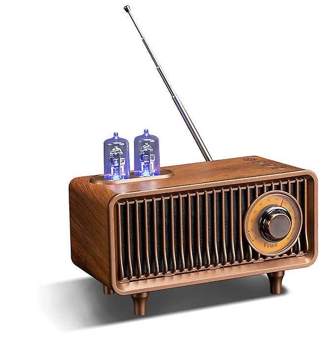 Ретро старовинні дерев'яні bluetooth радіо
